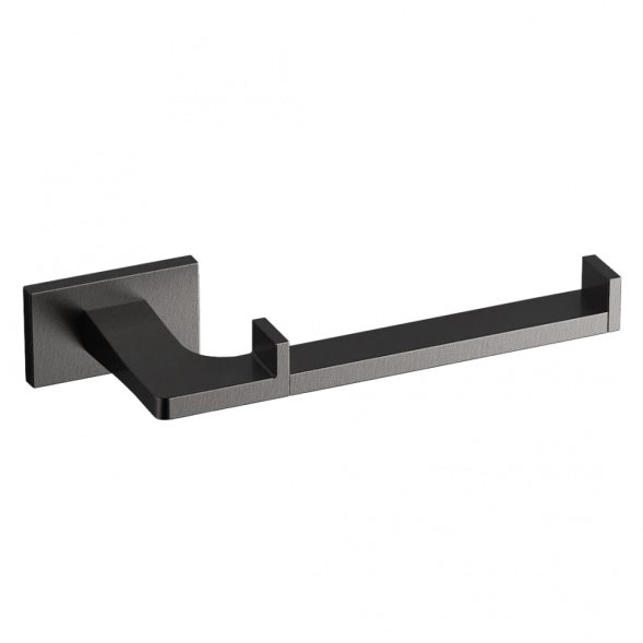 Держатель туалетной бумаги COLOMBO DESIGN LOOK B1608.GM без крышки цвет графит матовый