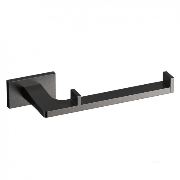 Держатель туалетной бумаги COLOMBO DESIGN LOOK B1608.GM без крышки цвет графит матовый