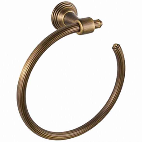Полотенцедержатель COLOMBO DESIGN HERMITAGE B3331.OA кольцо цвет античная латунь