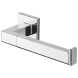 Держатель туалетной бумаги COLOMBO DESIGN BASICQ B3708DX без крышки правый цвет хром B3708D.CR