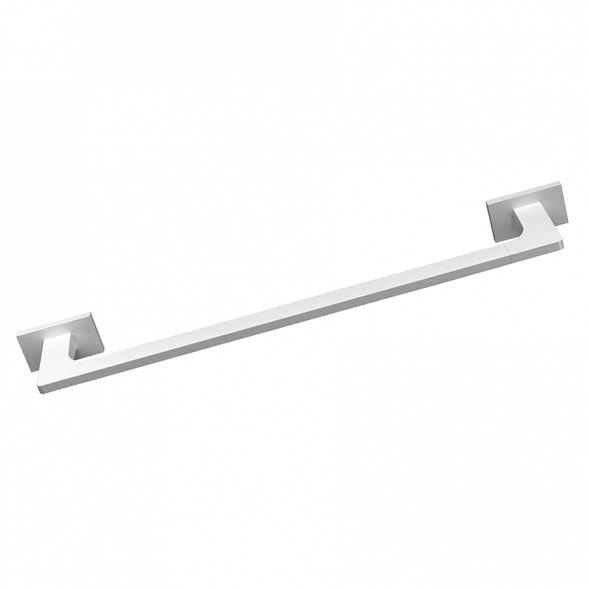 Полотенцедержатель COLOMBO DESIGN LOOK B1610.BM широкий цвет белый матовый