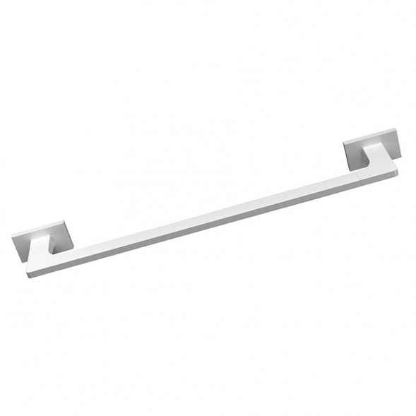 Полотенцедержатель COLOMBO DESIGN LOOK B1610.BM широкий цвет белый матовый