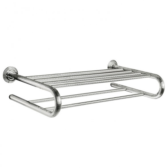 Полотенцедержатель COLOMBO DESIGN HERMITAGE B3387 Полка двойная цвет хром B3387.CR