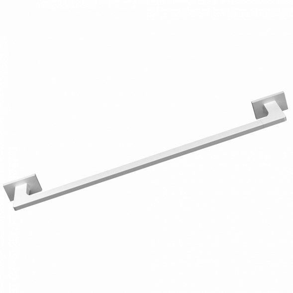 Полотенцедержатель COLOMBO DESIGN LOOK B1611.BM широкий цвет белый матовый