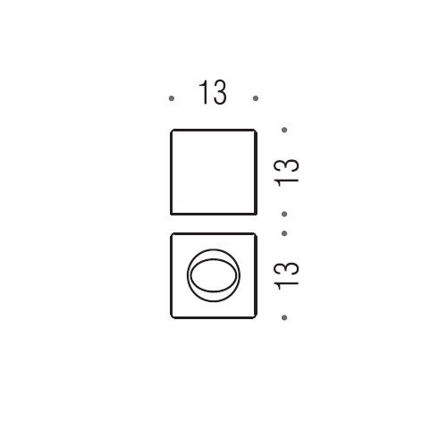 Диспенсер для салфеток COLOMBO DESIGN CONTRACT B9996 настольный квадратный цвет хром B9996.CR
