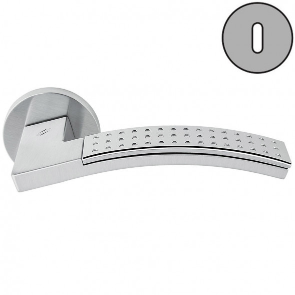 Дверная ручка Colombo TRAMA LC81R хром матовый/хром LC81R.CR/CM