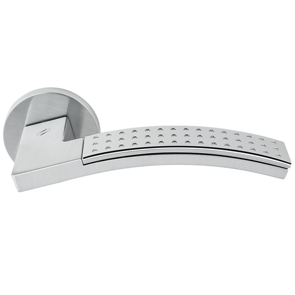 Дверная ручка Colombo TRAMA LC81RSB хром матовый/хром LC81RSB.CR/CM