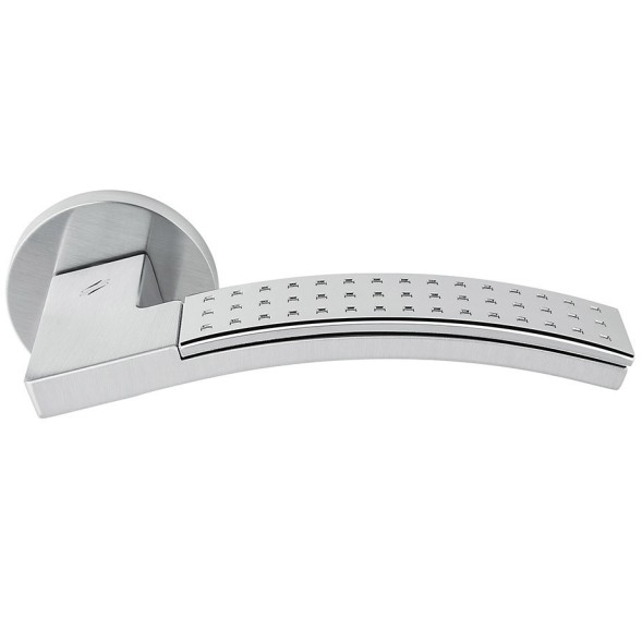 Дверная ручка Colombo TRAMA LC81RSB хром матовый/хром LC81RSB.CR/CM