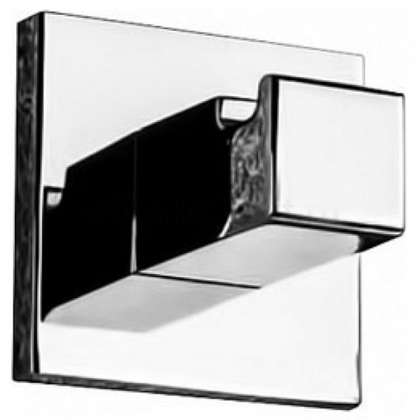 Крючок COLOMBO DESIGN BASICQ LC97 одинарный цвет хром LC97.CR