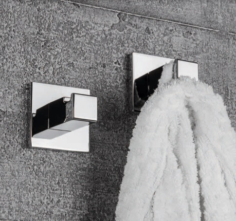 Крючок COLOMBO DESIGN BASICQ LC97 одинарный цвет хром LC97.CR