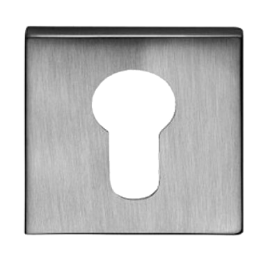 Накладка под цилиндр Colombo Rosetta MM13 хром матовый MM13.CM