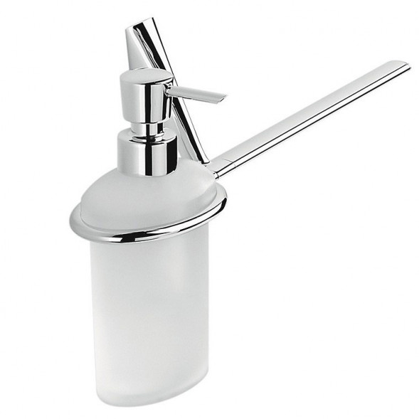 Полотенцедержатель с дозатором COLOMBO DESIGN LAND B2874DX настенный цвет хром B2874D.CR