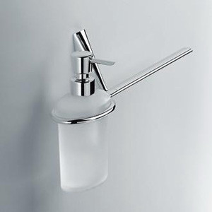 Полотенцедержатель с дозатором COLOMBO DESIGN LAND B2874DX настенный цвет хром B2874D.CR