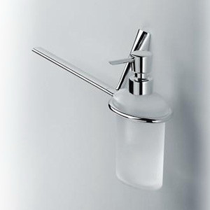 Полотенцедержатель с дозатором COLOMBO DESIGN LAND B2874SX настенный цвет хром B2874S.CR