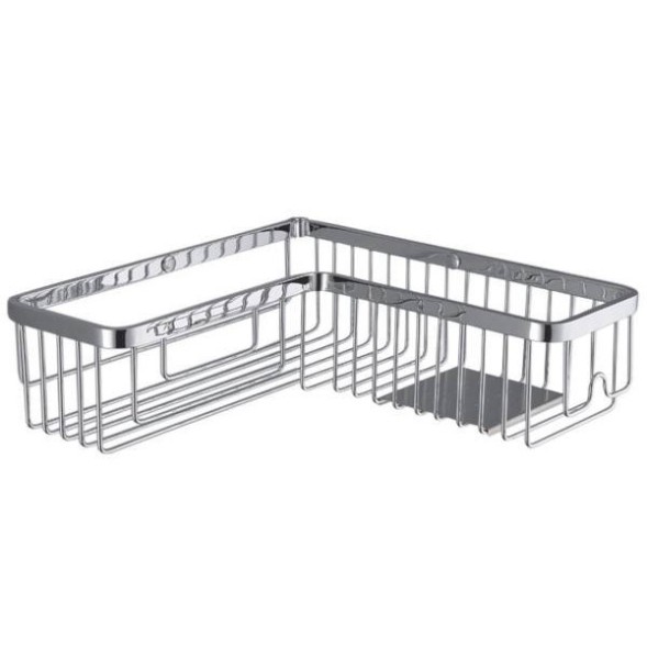 Полочка корзинка COLOMBO DESIGN ANGOLARI B9611 угловая одинарная цвет хром B9611.CR