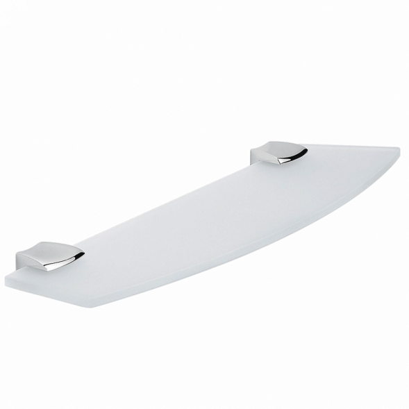 Полочка COLOMBO DESIGN LAND B2816 стеклянная цвет хром B2816.CR