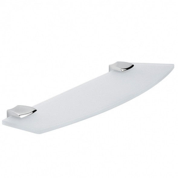 Полочка COLOMBO DESIGN LAND B2816 стеклянная цвет хром B2816.CR