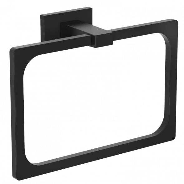 Полотенцедержатель COLOMBO DESIGN LOOK B1631.NM кольцо цвет черный матовый