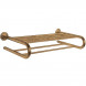 Полотенцедержатель COLOMBO DESIGN HERMITAGE B3387.OA Полка двойная античная латунь B3387.OA