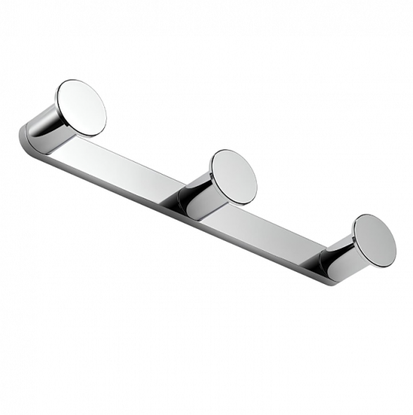 Крючок COLOMBO DESIGN MINI CD117 тройной цвет хром CD117.CR