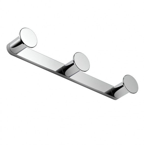 Крючок COLOMBO DESIGN MINI CD117 тройной цвет хром CD117.CR