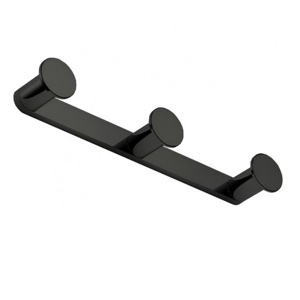 Крючок COLOMBO DESIGN MINI CD117.GM тройной цвет графит матовый