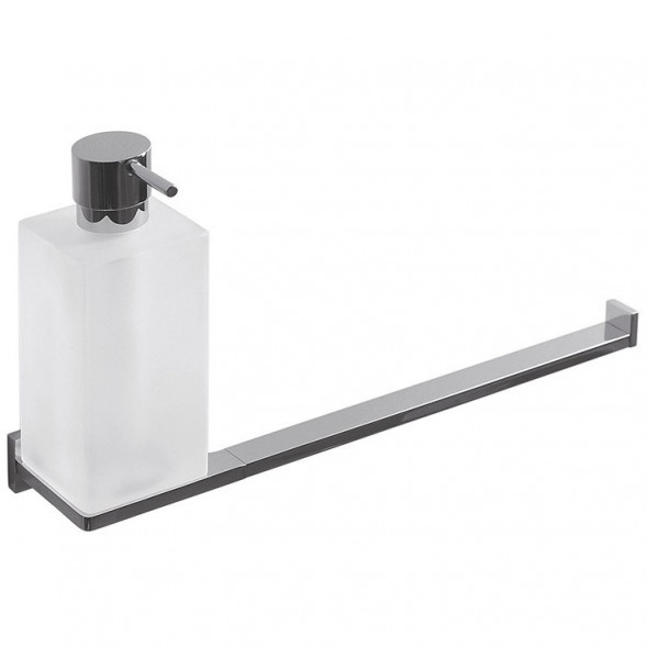 Полотенцедержатель с дозатором COLOMBO DESIGN LOOK B1674 настенный цвет хром B1674.CR