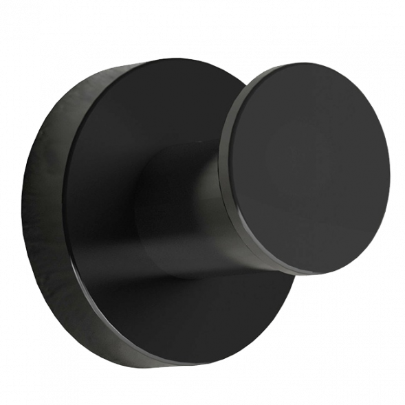 Крючок COLOMBO DESIGN PLUS W4917.NM одинарный цвет черный матовый