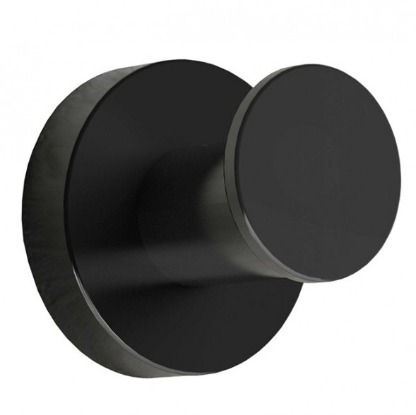 Крючок COLOMBO DESIGN PLUS W4917.NM одинарный цвет черный матовый