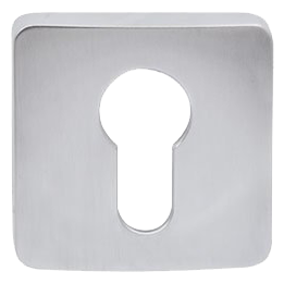 Накладка под цилиндр Colombo Rosetta PT13 хром матовый PT13.CM