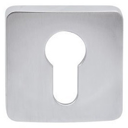 Накладка под цилиндр Colombo Rosetta PT13 хром матовый PT13.CM