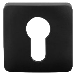 Накладка под цилиндр Colombo Rosetta PT13 черный матовый PT13.NM