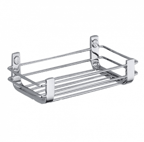 Полочка корзинка COLOMBO DESIGN ANGOLARI B9631 одинарная цвет хром B9631.CR