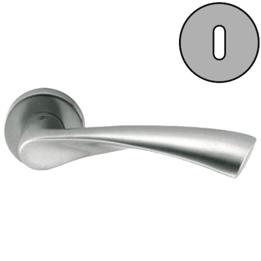 Дверная ручка Colombo FLESSA CB51R хром матовый CB51R.CM