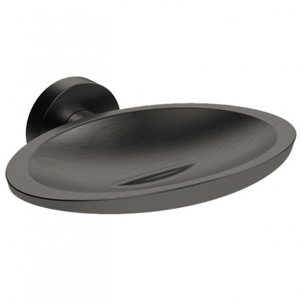 Мыльница COLOMBO DESIGN PLUS W4901.GM настенная цвет графит матовый W4901.GM