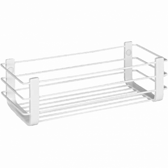 Полочка корзинка COLOMBO DESIGN ANGOLARI B9632.BM одинарная цвет белый матовый