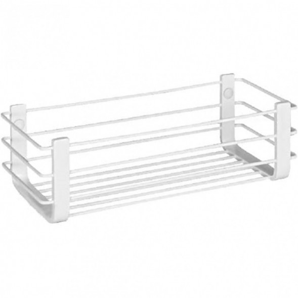 Полочка корзинка COLOMBO DESIGN ANGOLARI B9632.BM одинарная цвет белый матовый