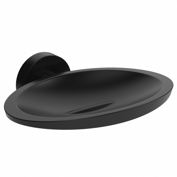 Мыльница COLOMBO DESIGN PLUS W4901.NM настенная цвет черный матовый