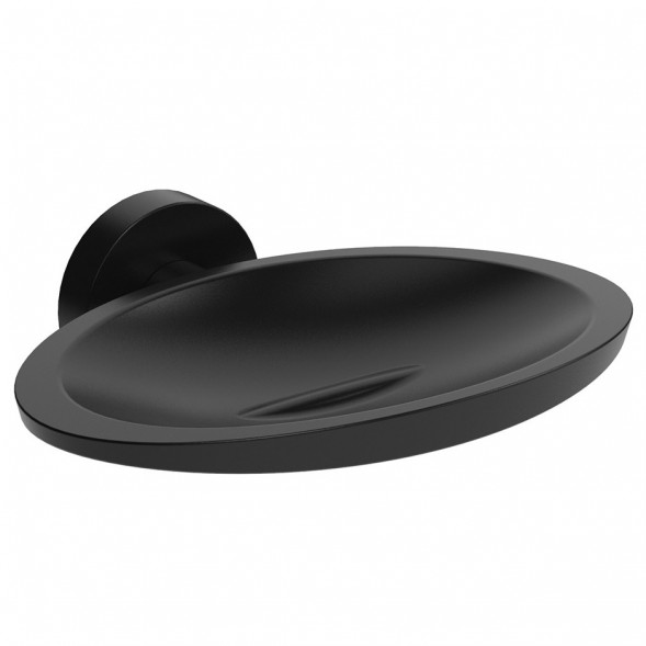 Мыльница COLOMBO DESIGN PLUS W4901.NM настенная цвет черный матовый