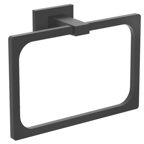 Полотенцедержатель COLOMBO DESIGN LOOK B1631.GM кольцо цвет графит матовый