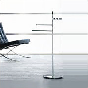 Стойка COLOMBO DESIGN PLANETS B9814 напольная с полотенцедержателем с мыльницей цвет хром B9814.CR