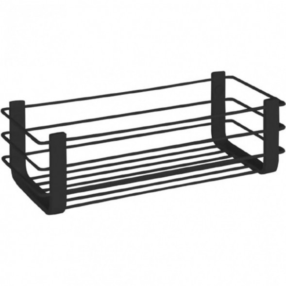 Полочка корзинка COLOMBO DESIGN ANGOLARI B9632.NM одинарная цвет черный матовый