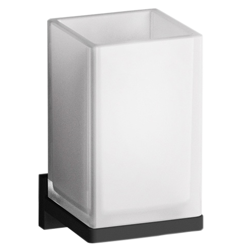 Стакан COLOMBO DESIGN LOOK B1602.NM настенный цвет черный матовый