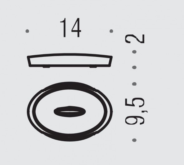 Мыльница COLOMBO DESIGN PLUS W4940.HPS1 настольная цвет нержавеющая сталь W4940.HPS/SS