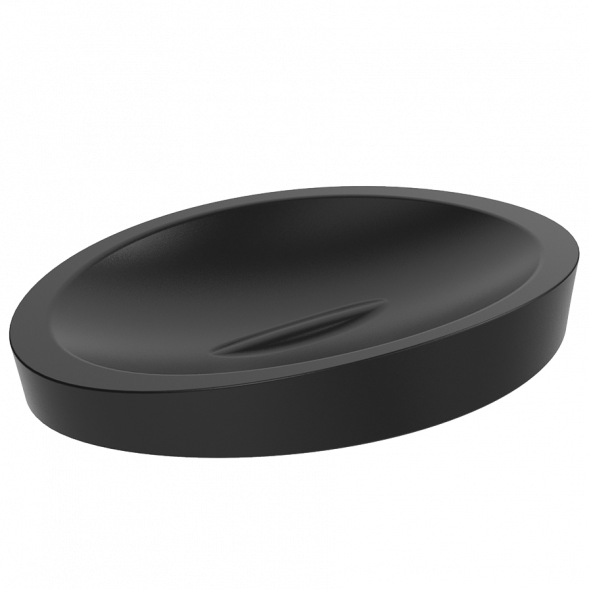 Мыльница COLOMBO DESIGN PLUS W4940.NM настольная цвет черный матовый