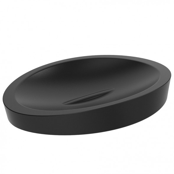 Мыльница COLOMBO DESIGN PLUS W4940.NM настольная цвет черный матовый