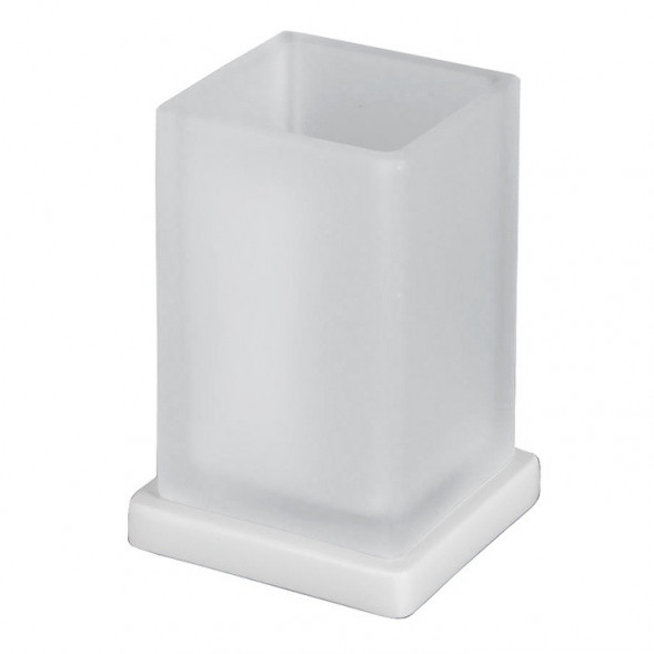 Стакан COLOMBO DESIGN LOOK B1641.BM настольный цвет белый матовый