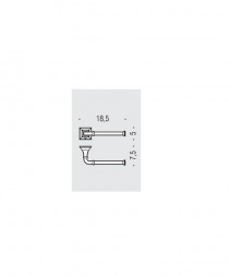 Держатель туалетной бумаги COLOMBO DESIGN PORTOFINO B3208DX без крышки цвет хром