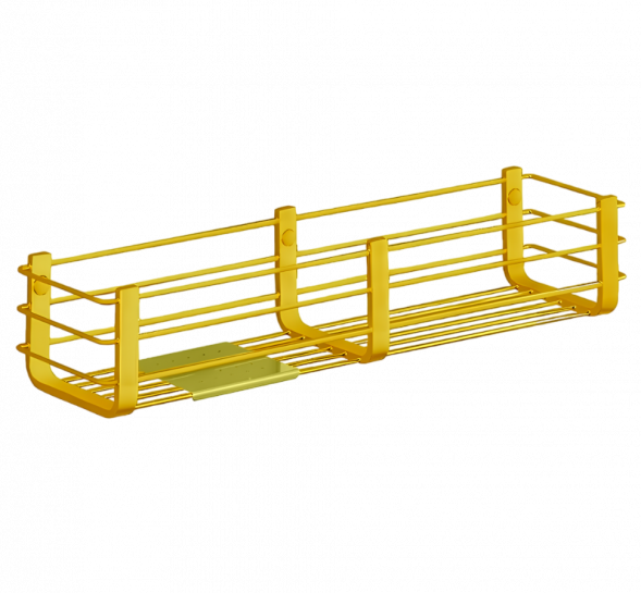 Полочка корзинка COLOMBO DESIGN ANGOLARI B9633.OM одинарная цвет золото матовое B9633.OM