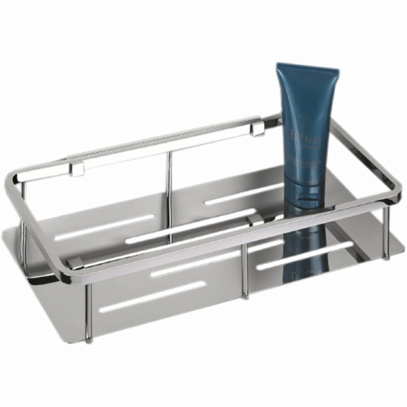 Полочка корзинка COLOMBO DESIGN ANGOLARI B9640 одинарная съемная цвет хром B9640.CR